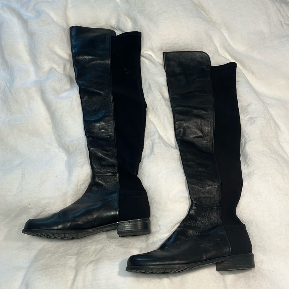 Stuart Weitzman 5050 Over the knee suede boots
